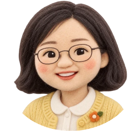 이미숙 선생님 펠트 캐릭터